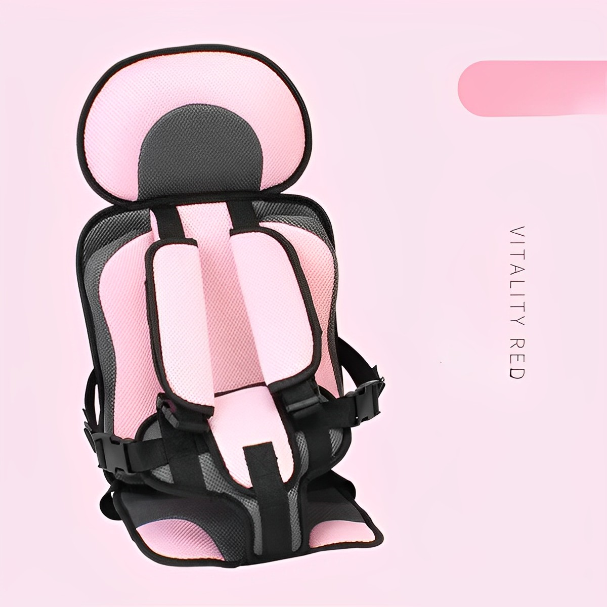 AeroVoyage 軽量ベビー用トラベルチャイルドシート — ポータブル・折りたたみ式デザイン