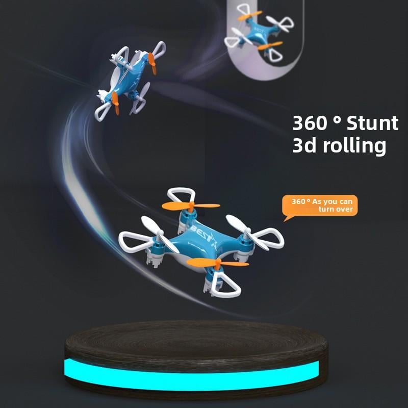 Mini drone acrobatico RC - Mantenimento automatico della quota, capriole a 360°, decollo con un tocco - Desfino