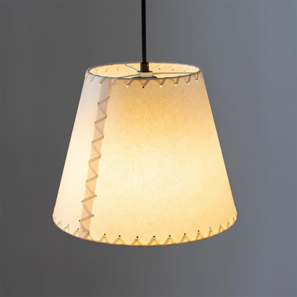 Hemline Pendant Lamp — Stitched Edge Shade