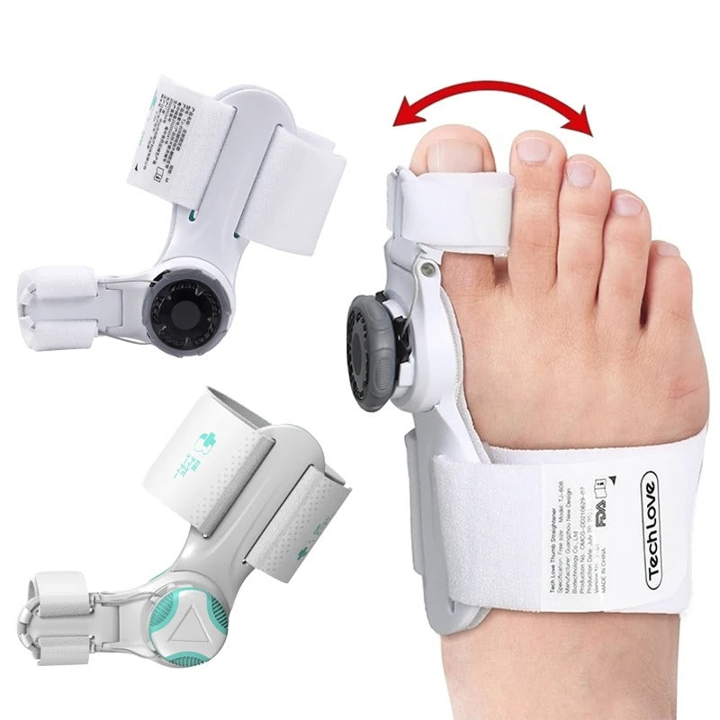 OrthoEase Adjustable Bunion Splint — Toe Corrector, Pain-Free - Desfino