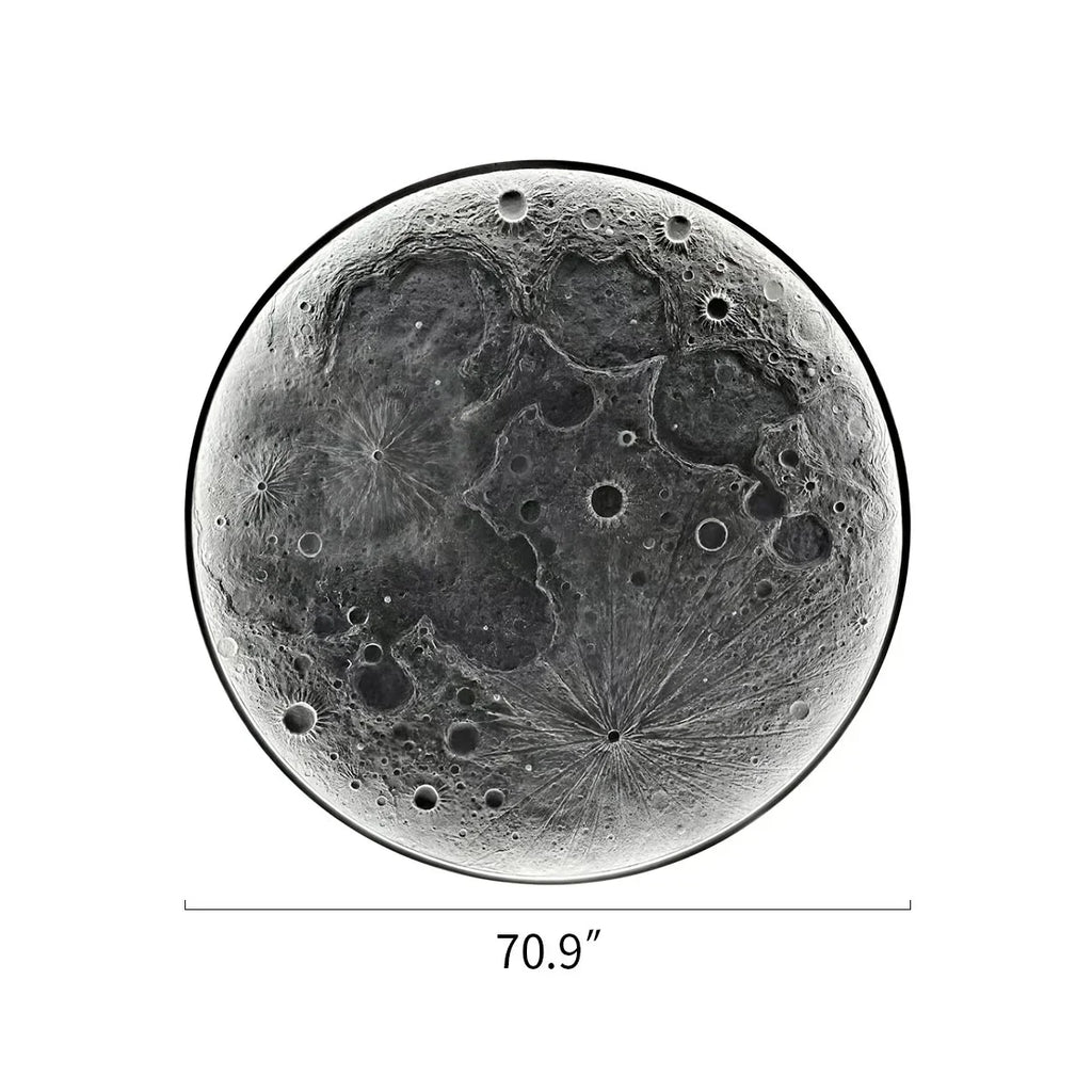 3D Relief Moon Decorative Wall Lamp | Desfino