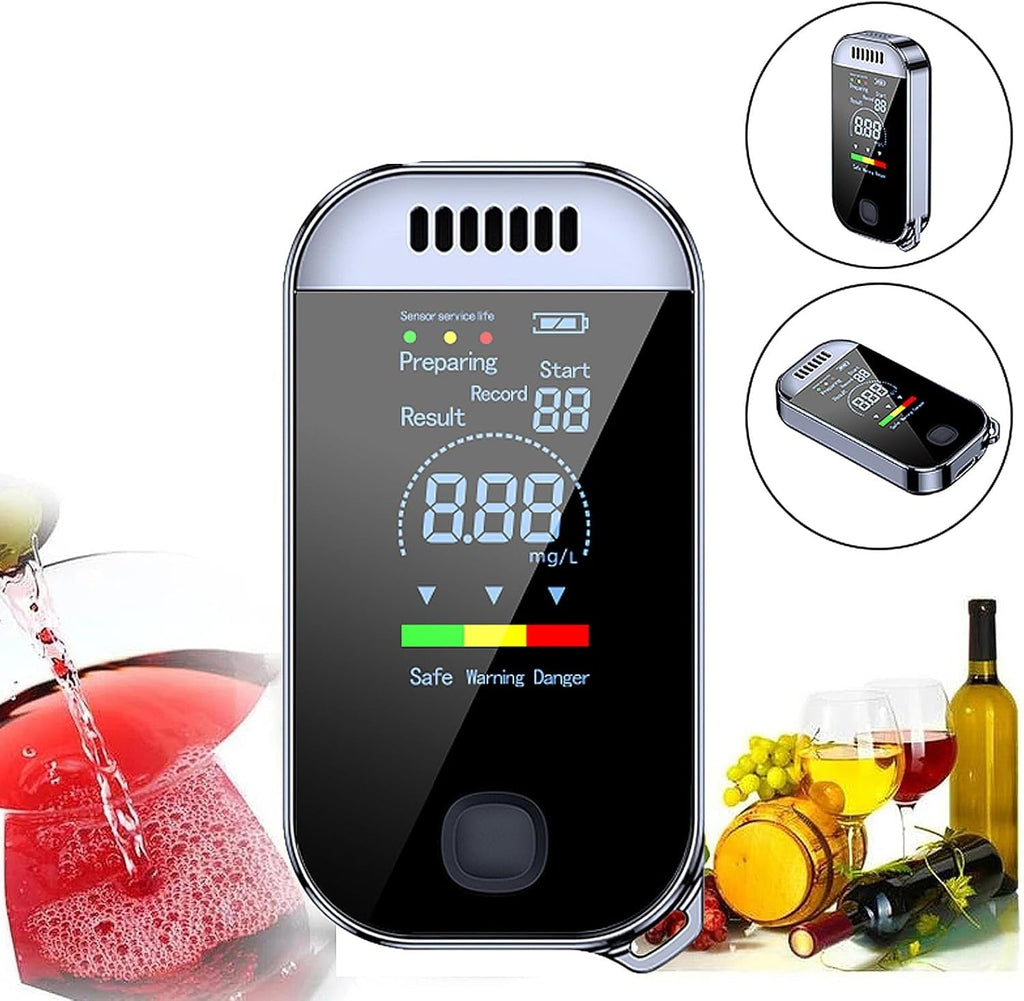 AeroSense-kosketukseton alkometri — erittäin tarkka veren alkoholipitoisuuden anturi - Desfino
