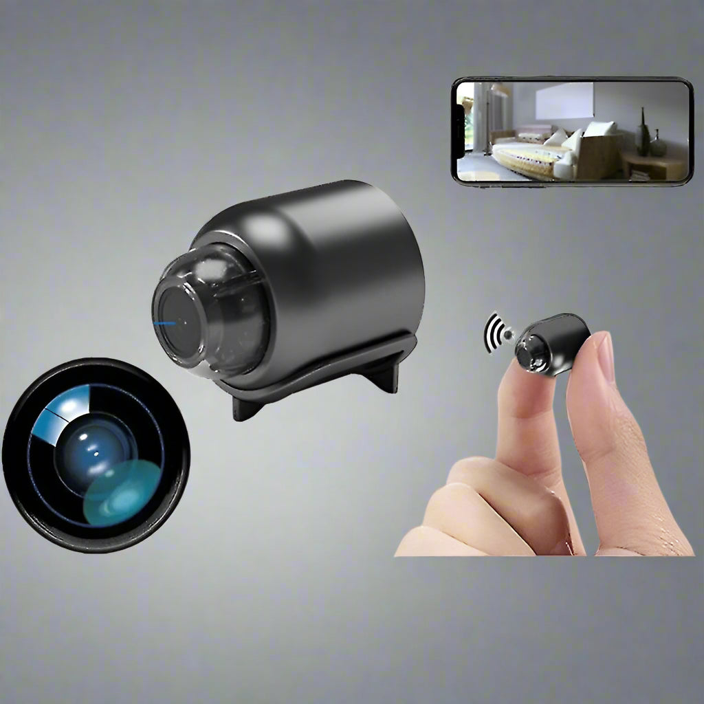 Fotocamera wireless Nano 5G LumaNova — HD 1080P, installazione senza forare - Desfino