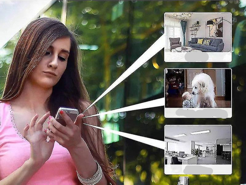 Fotocamera wireless Nano 5G LumaNova — HD 1080P, installazione senza forare - Desfino