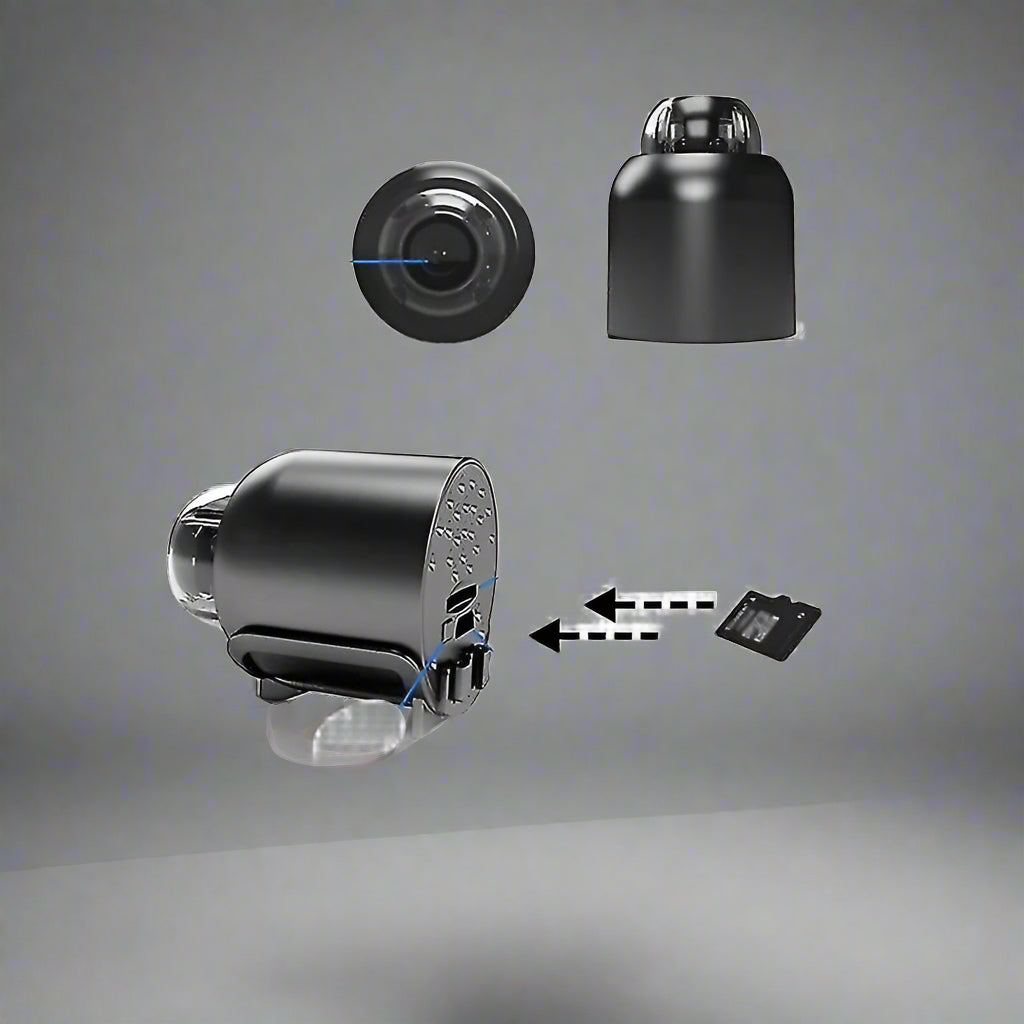 Fotocamera wireless Nano 5G LumaNova — HD 1080P, installazione senza forare - Desfino