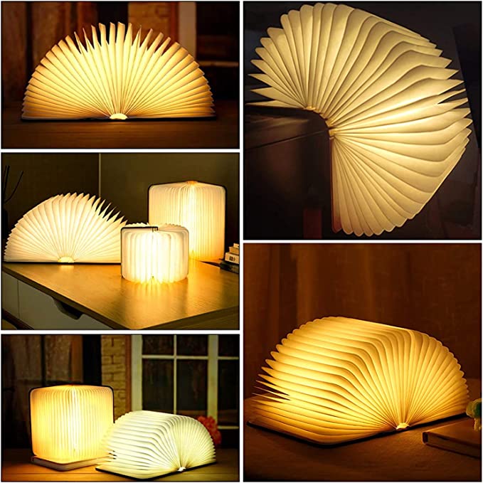Lampka do czytania Aurora LED — ładowana lampka nocna | Desfino
