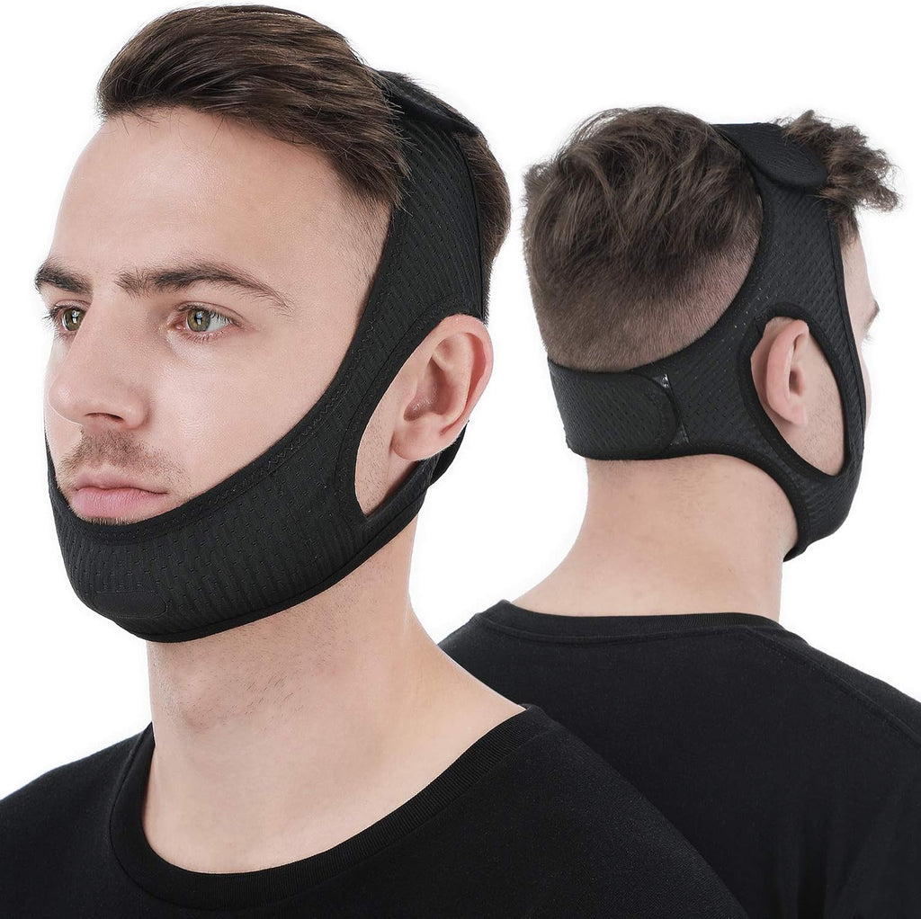 SomniSeal Adjustable Snoring Chin Strap for Sleep Apnea Support - Desfino