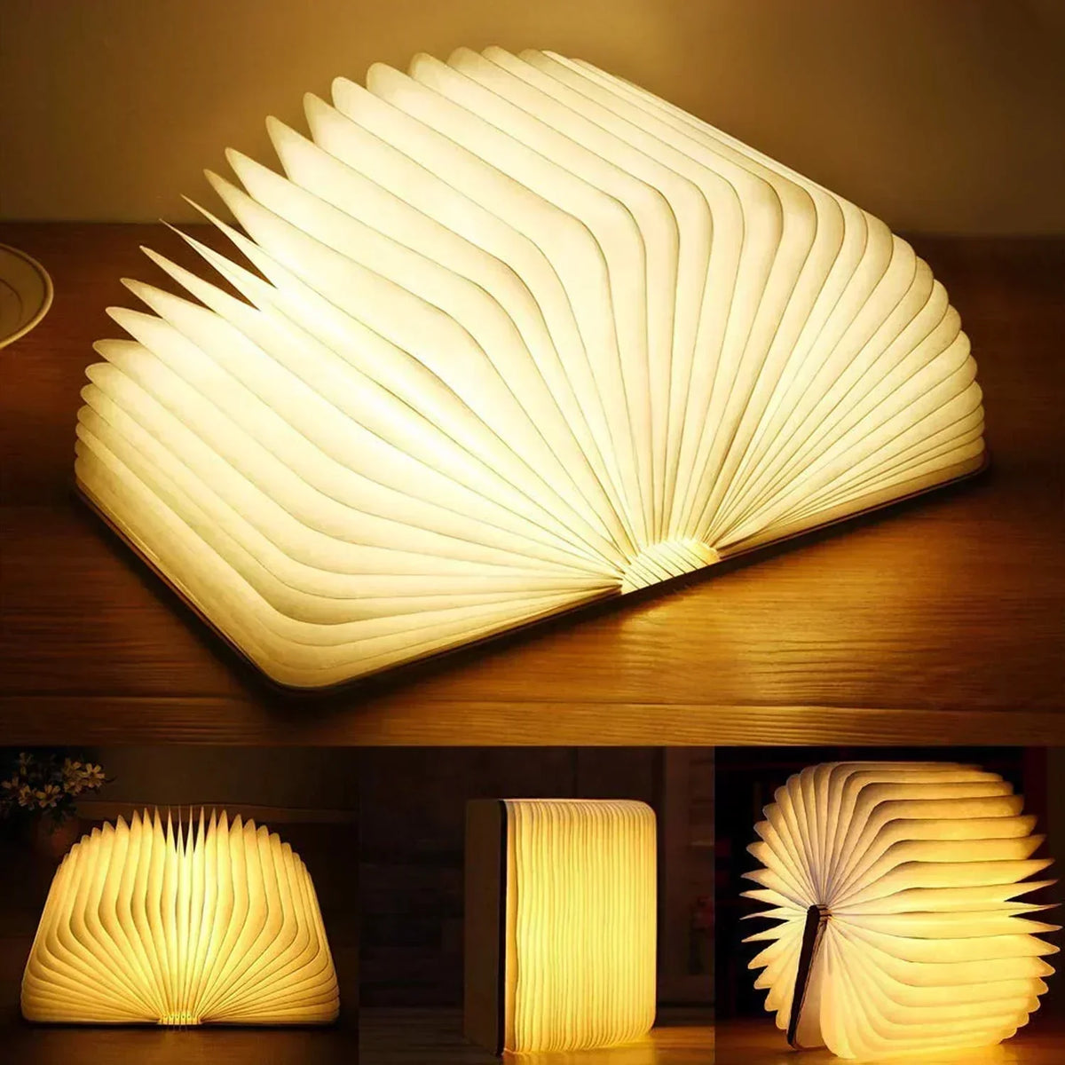Lampka do czytania Aurora LED — ładowana lampka nocna | Desfino