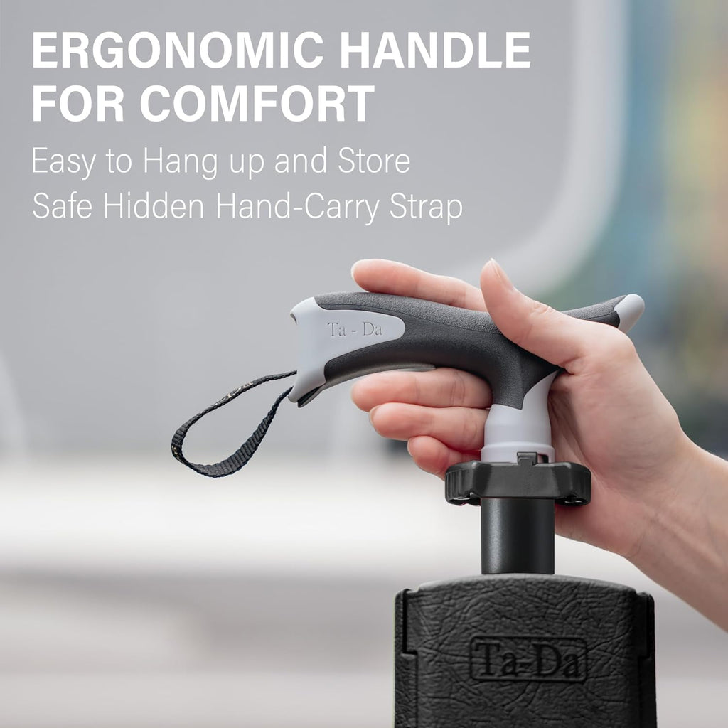 Bastone da trekking Ta-Da Seat — Sedile comfort integrato - Desfino