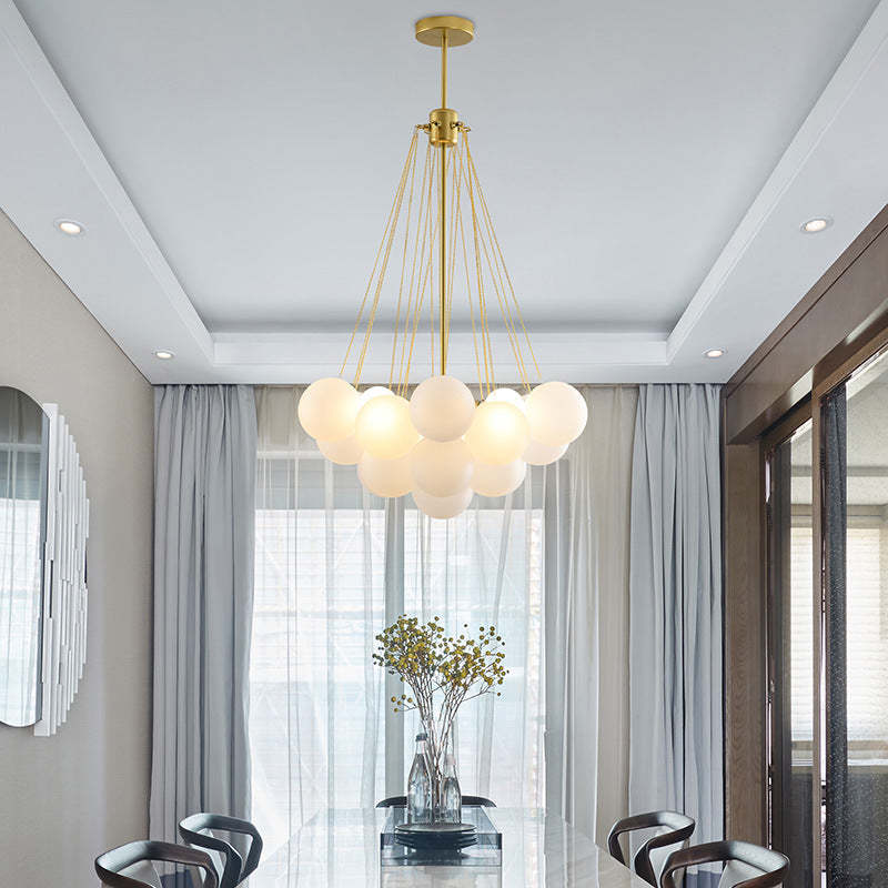 Lumisora Pendant Light — Contemporary Glass and Metal Design - Desfino