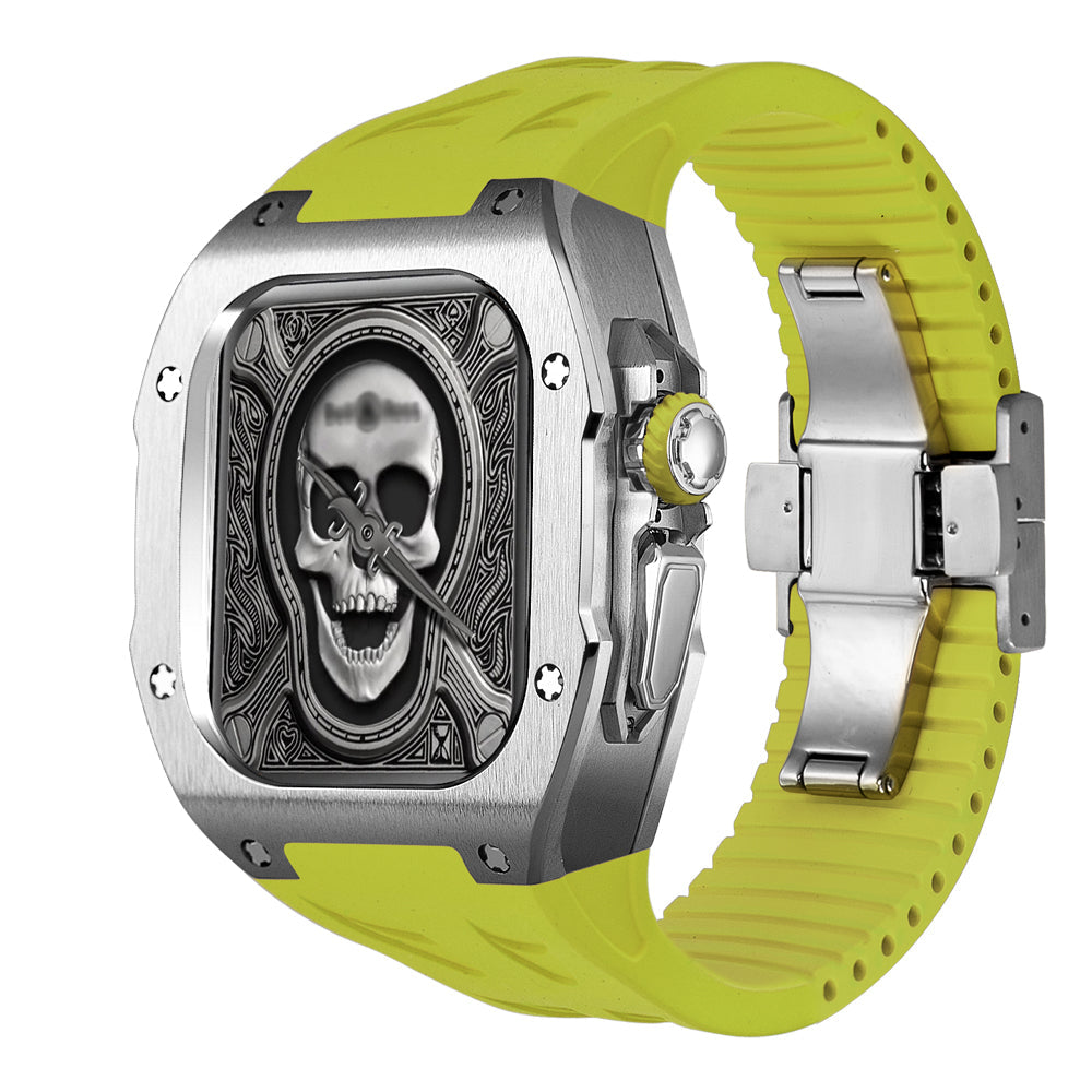 AeroNova AW Ultra Titanium Case & Fluororubber Band — Cut-to-Fit - Desfino