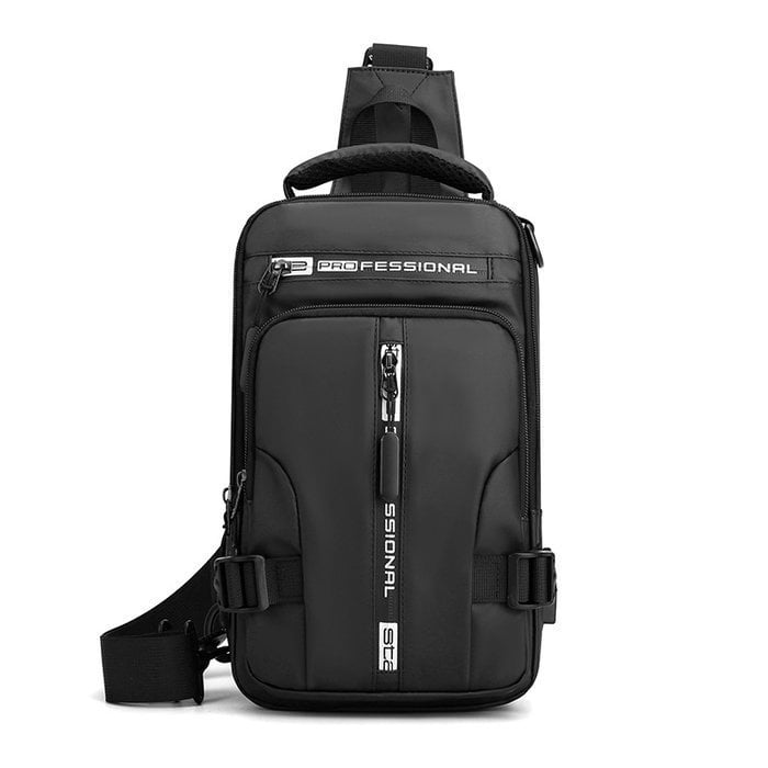 Vodotěsná crossbody taška AeroCarry — prostorné přihrádky - Desfino