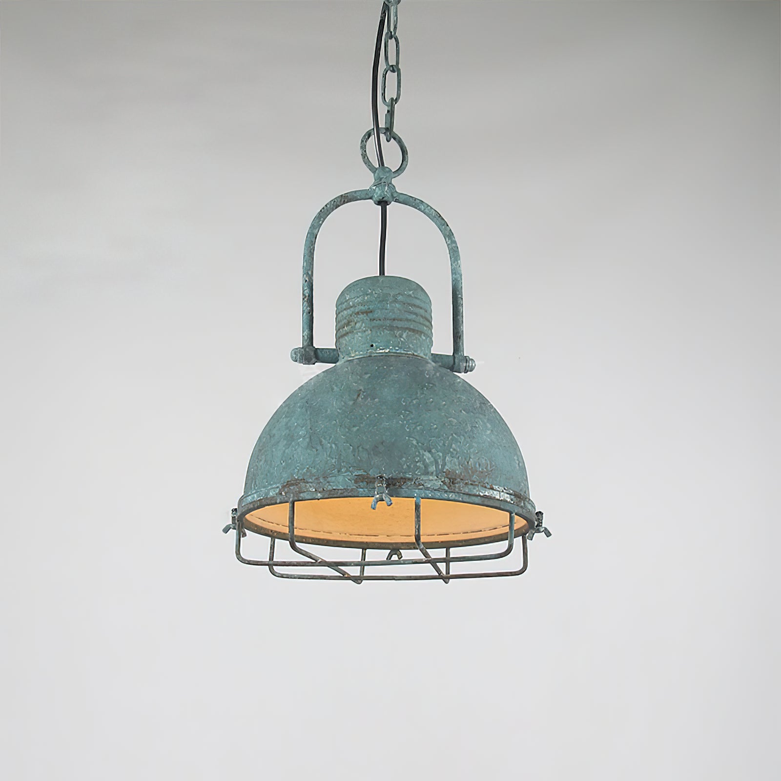 Hopedale Pendant Light — Single Bulb, Domed Shade