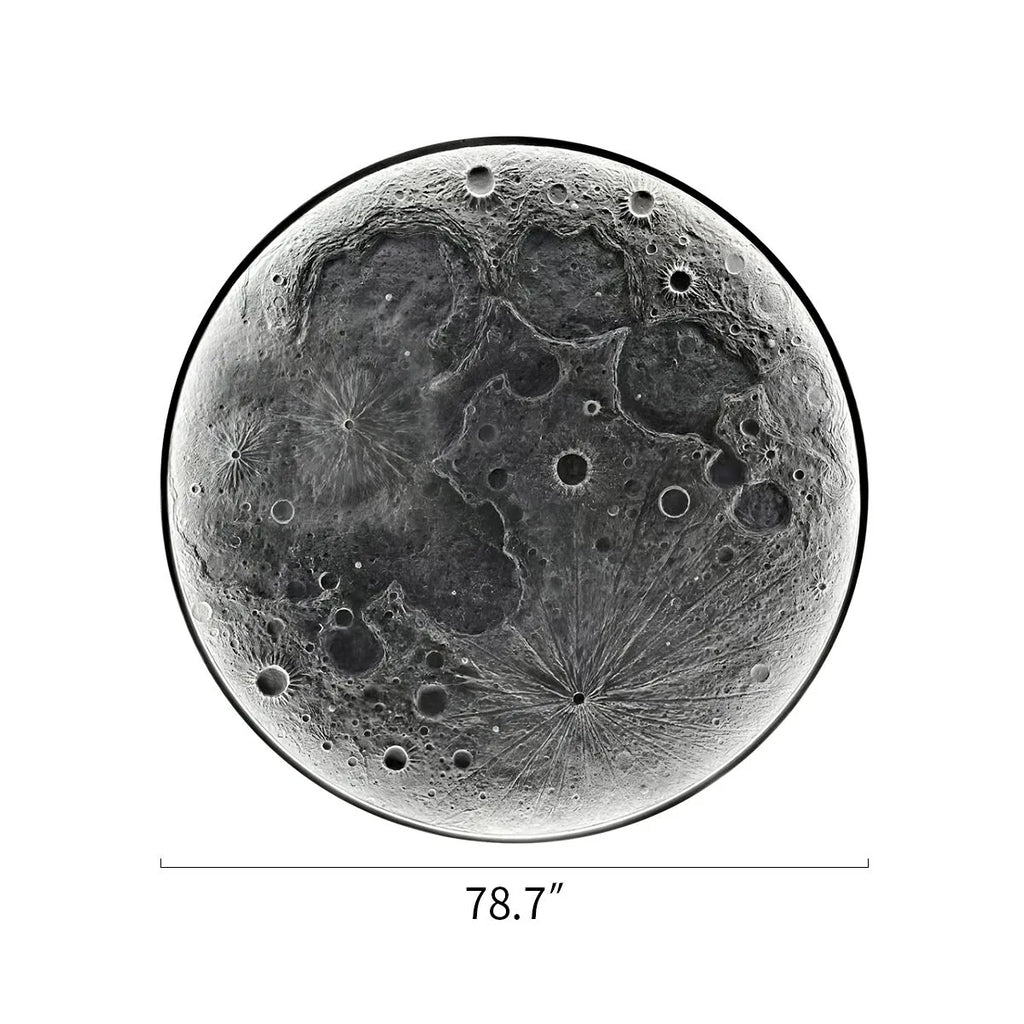 3D Relief Moon Decorative Wall Lamp | Desfino