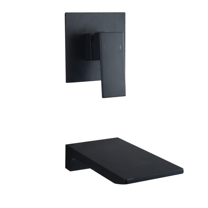 Rubinetto da bagno a parete monocomando a cascata - Bocca a cascata - Desfino