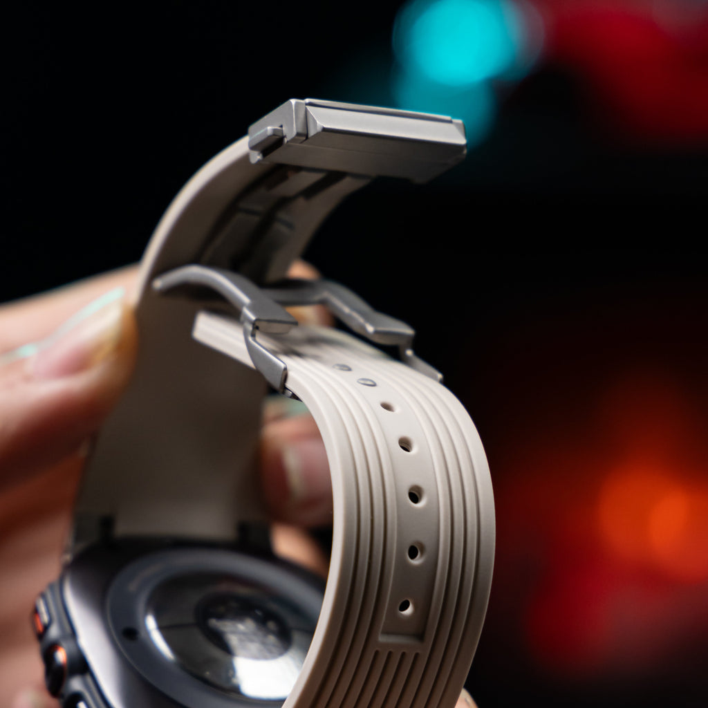 Mavero silikonrem for Samsung Watch Ultra - konturtilpasset - Desfino