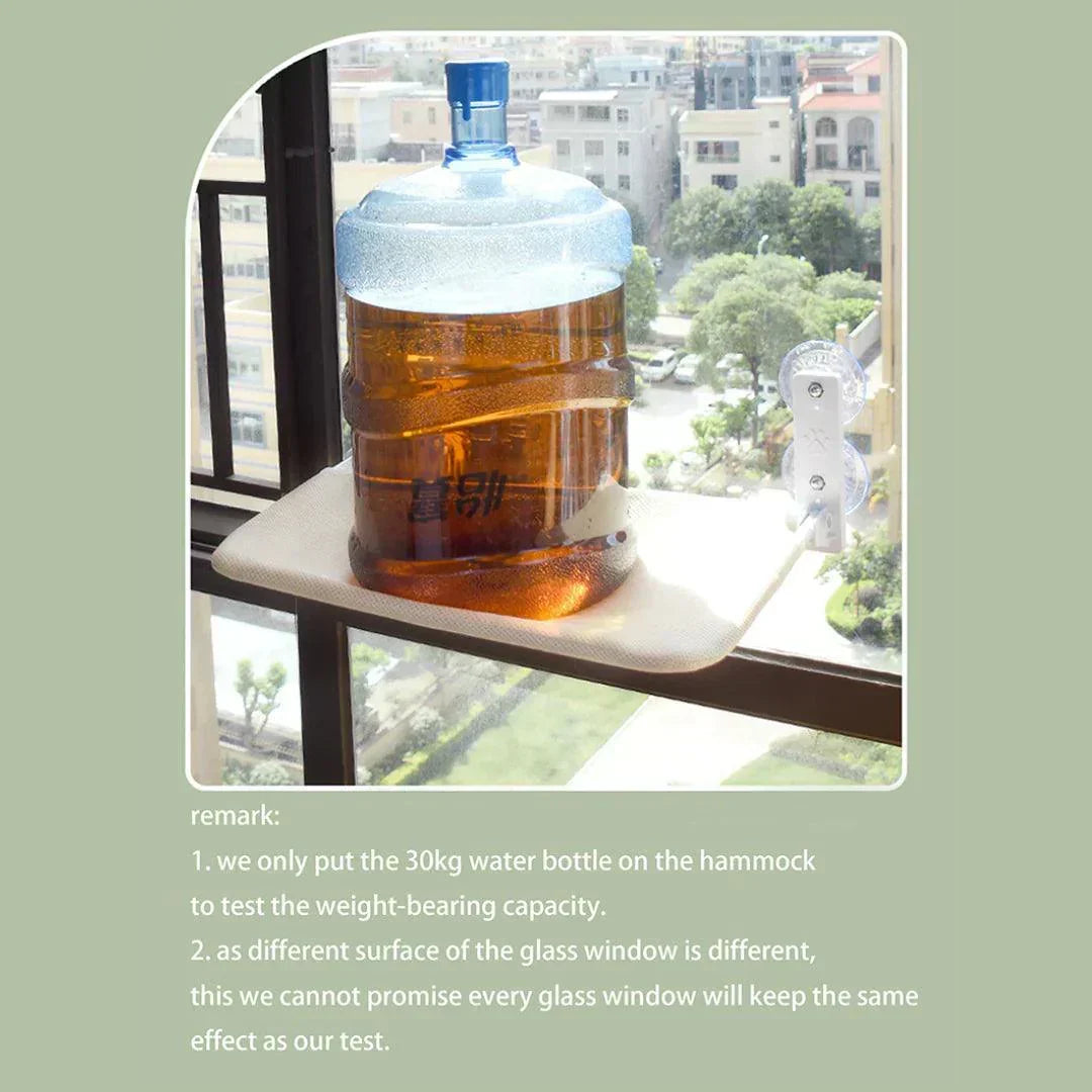 LunaPerch hamac pour chat — étagère lounge pour bains de soleil à 360° - Desfino