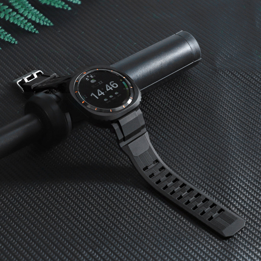 FlexTone Sport TPU -ranneke + napsautettava suojakuori, Samsung Galaxy Watch Ultra 47mm - Desfino