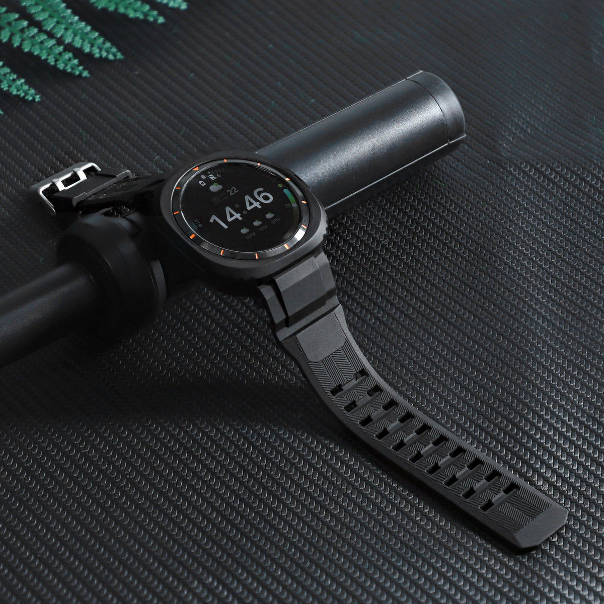 FlexTone Sport TPU -ranneke + napsautettava suojakuori, Samsung Galaxy Watch Ultra 47mm - Desfino