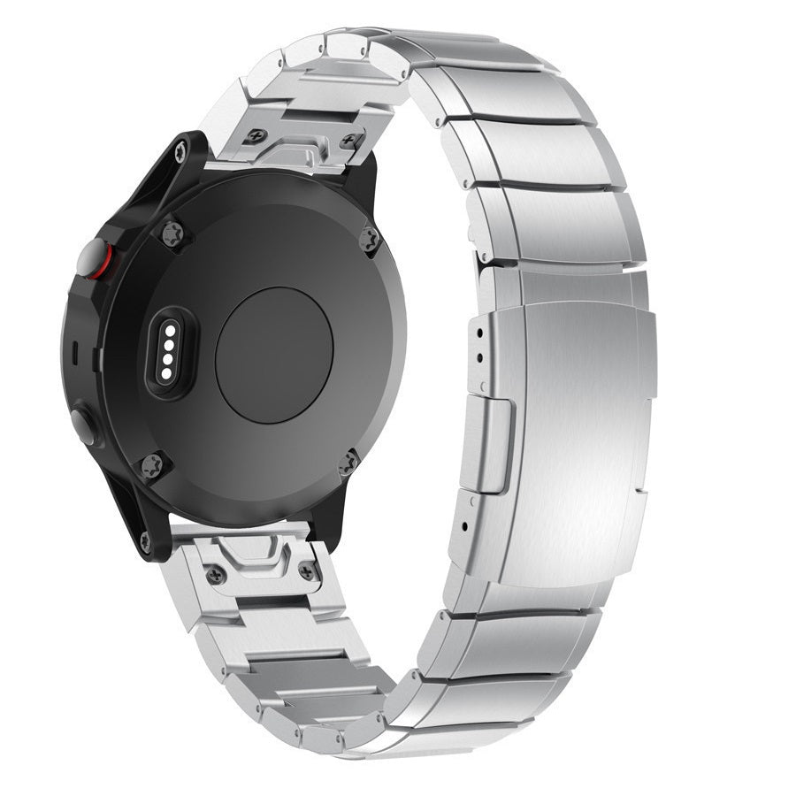 Kireya-titanrem for Garmin Fenix 8, 7X og 6XP — DLC-magnetlås - Desfino