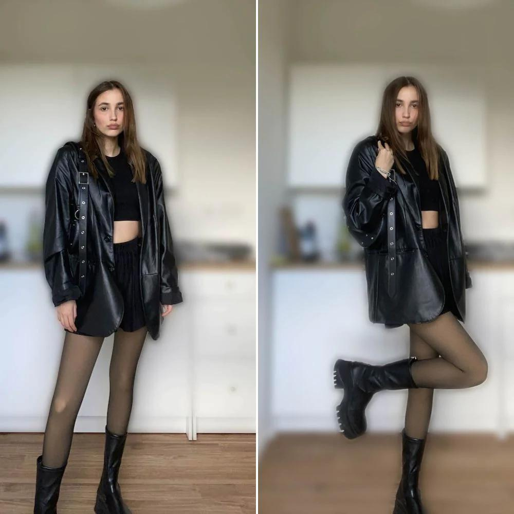 Doorschijnende fleecegevoerde panty — lichtgewicht warmte, zacht gevoel - Desfino