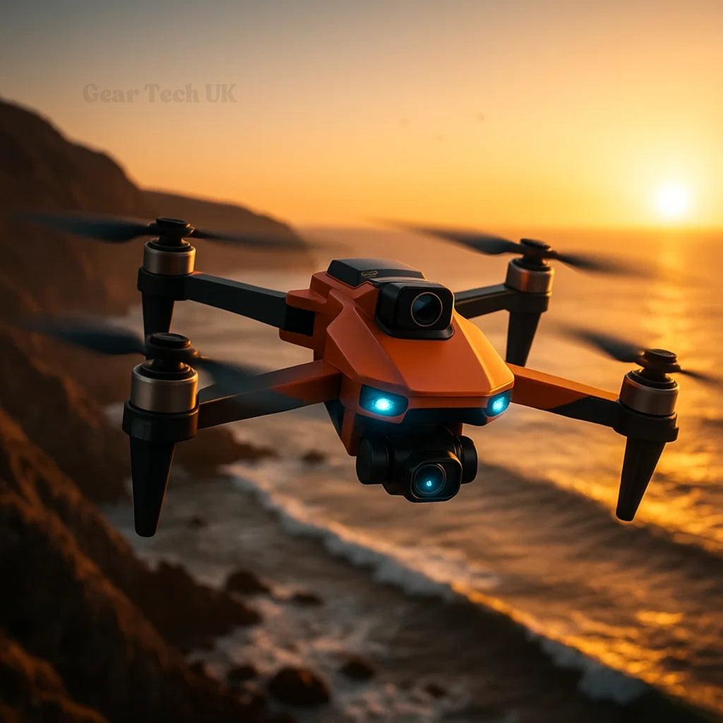 Altaris Aero Drone Pro — 8K-kameraer med dobbelt HD, GPS-stabilisering, lang batteritid