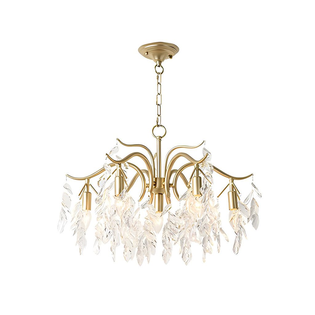 French Light Luxury Crystal Chandelier | Desfino