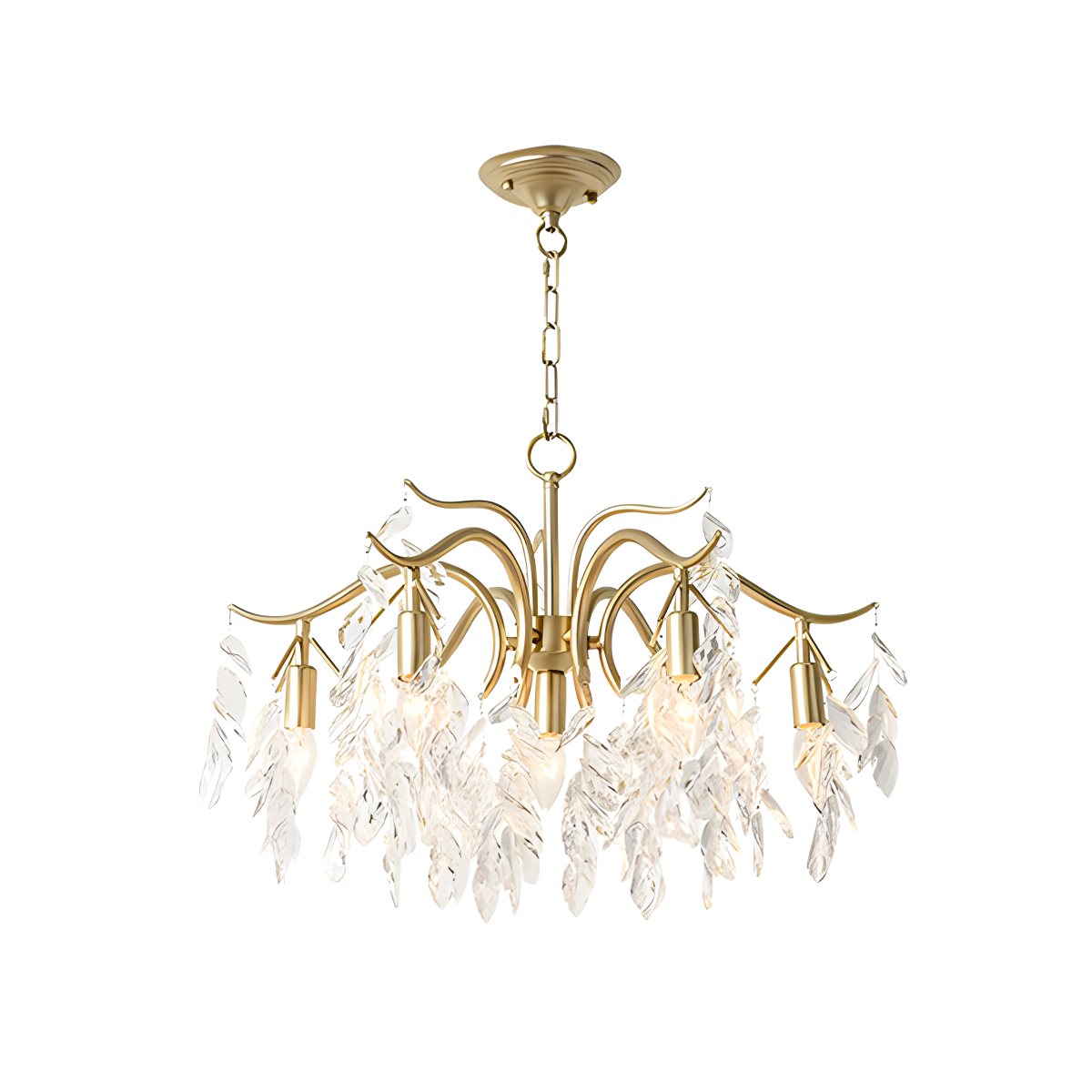 French Light Luxury Crystal Chandelier | Desfino