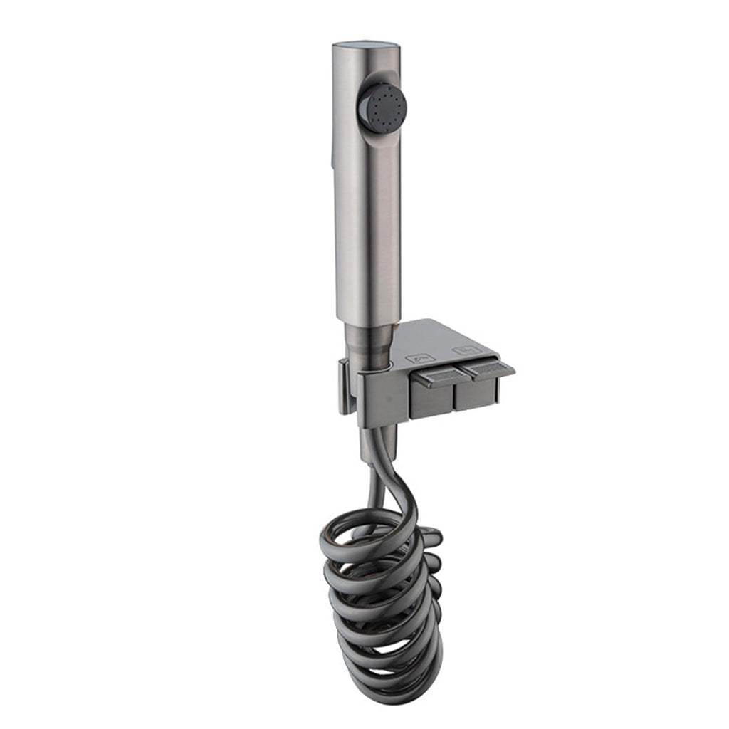 AquaKey Handheld-Bidetsprayer – Verstellbar, wandmontierter Kupferkörper - Desfino