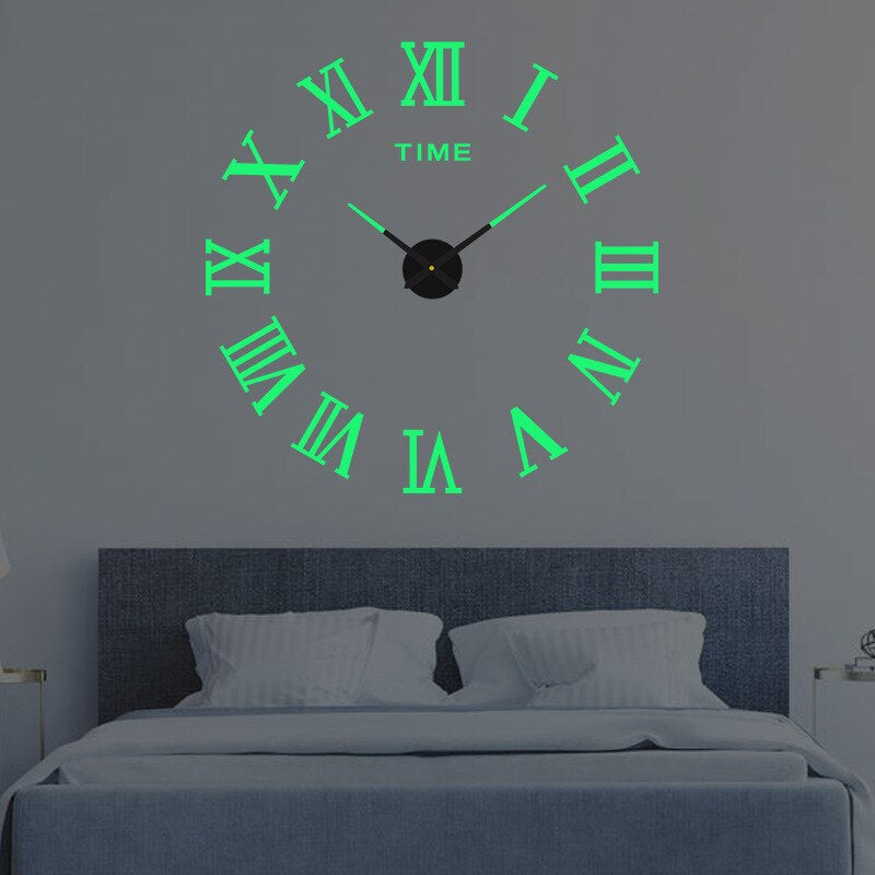 AstraLume PulseWall doe-het-zelf-wandklok - Aanpasbare cijferindeling - Desfino