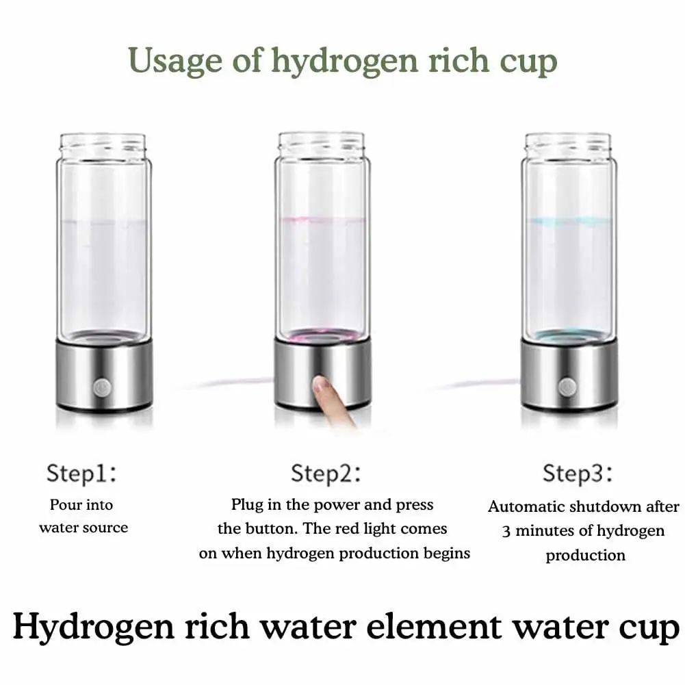 HydraVive 氢水瓶 — 一键注氢 | Desfino