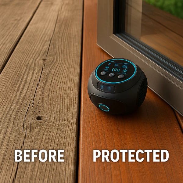 Chemical-Free Plug-In Ultrasonic Rat Repeller — Silent 3,200 Sq Ft Coverage