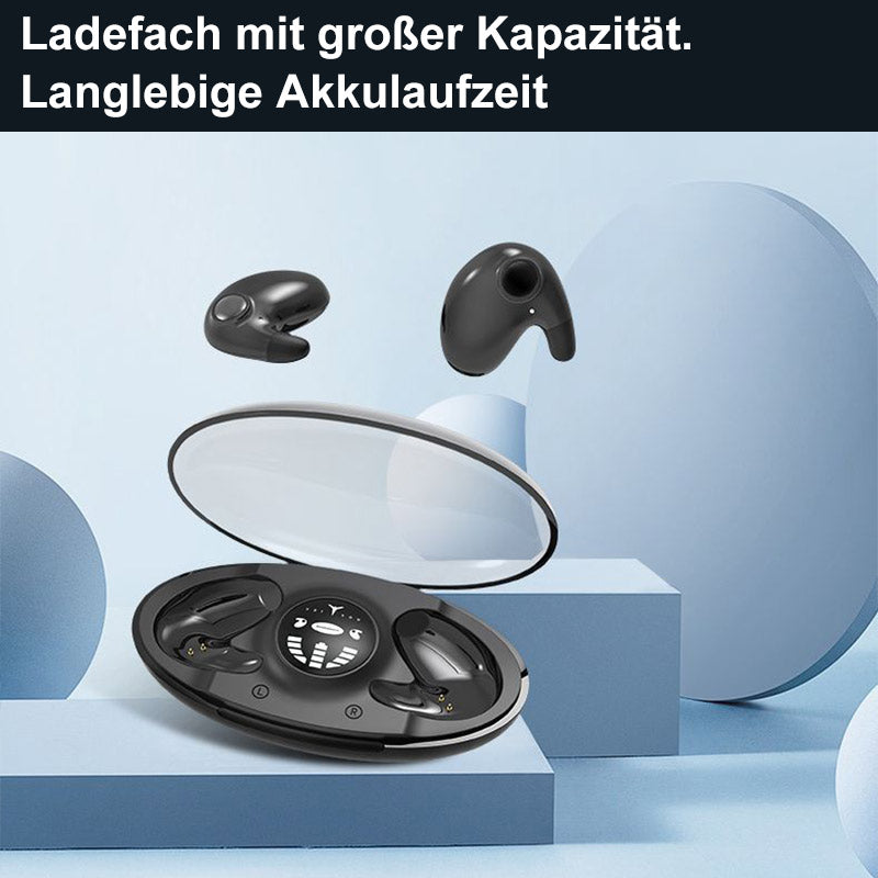 Invisible Sleep Wireless Earbuds — IPX5 Waterproof, Ergonomic Low-Profile Design
