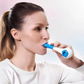 Antrenor respirator portabil AeroPulse — Inspir ghidat, expir cu rezistență - Desfino