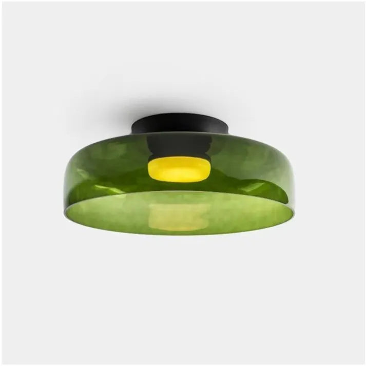 AuroraMed Lampada da soffitto in vetro — stile ispirato al Medioevo nordico - Desfino