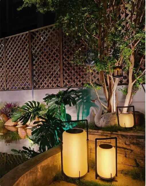Luma Terrace Lights — Weatherproof Stainless Steel & Glass Light - Desfino
