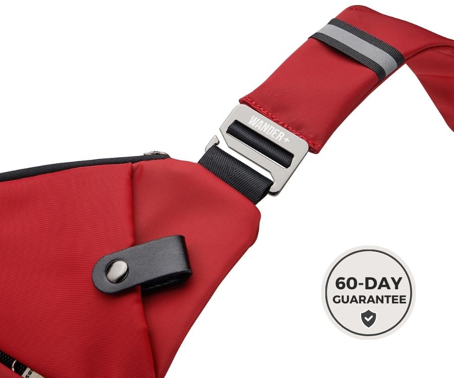 Slim Anti-Theft Travel Bag — Front Carry, Hidden Zippers, Storage - Desfino