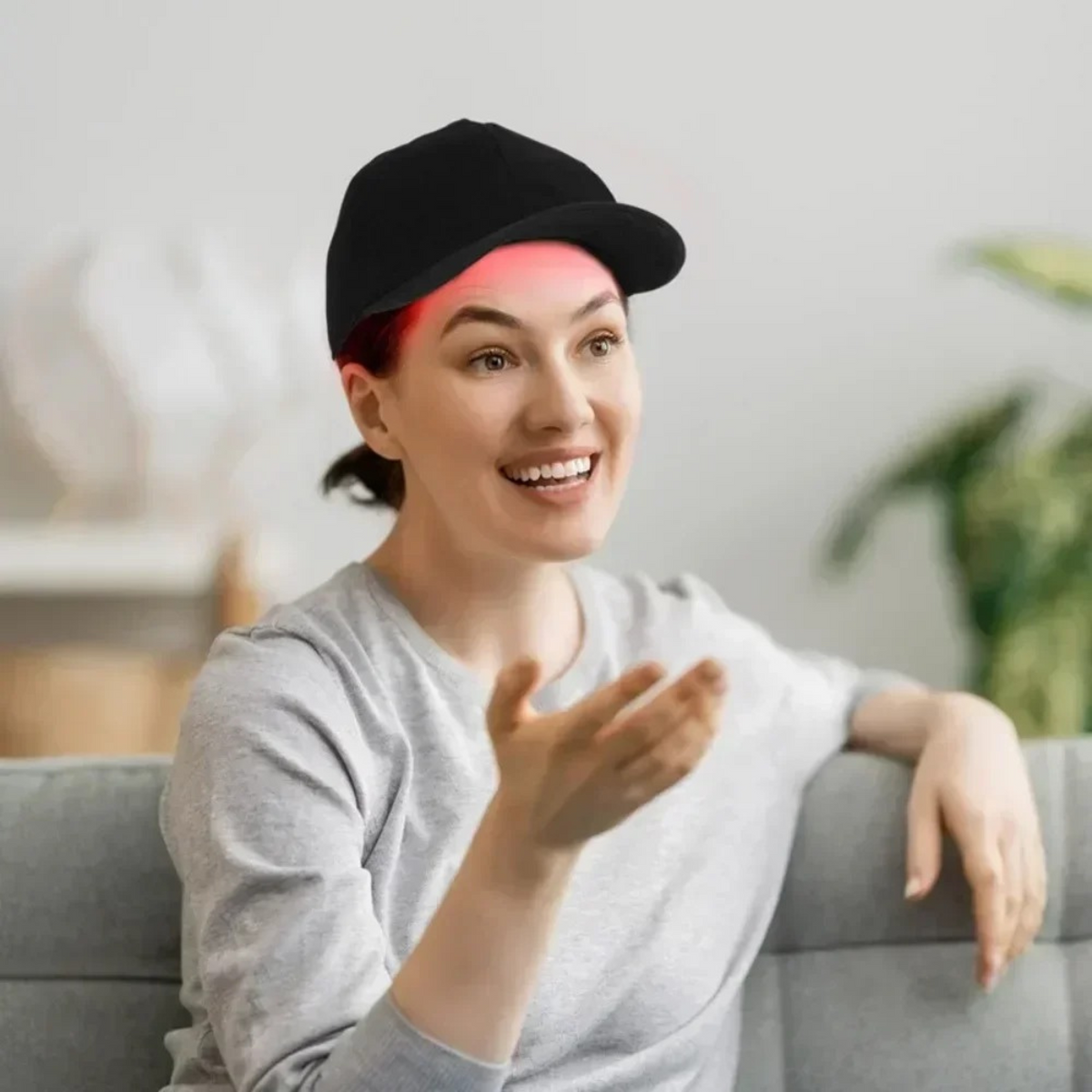 Laser Hair Growth Cap — 96 Laser/LED Units, 660 nm Red & Infrared - Desfino