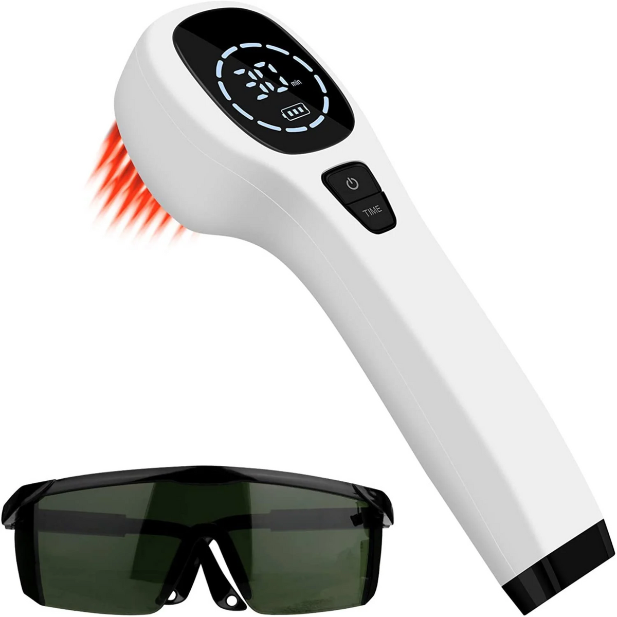 LumiNova håndholdt LLLT-apparat — 16 medicinske lasere, 650 nm og 808 nm - Desfino
