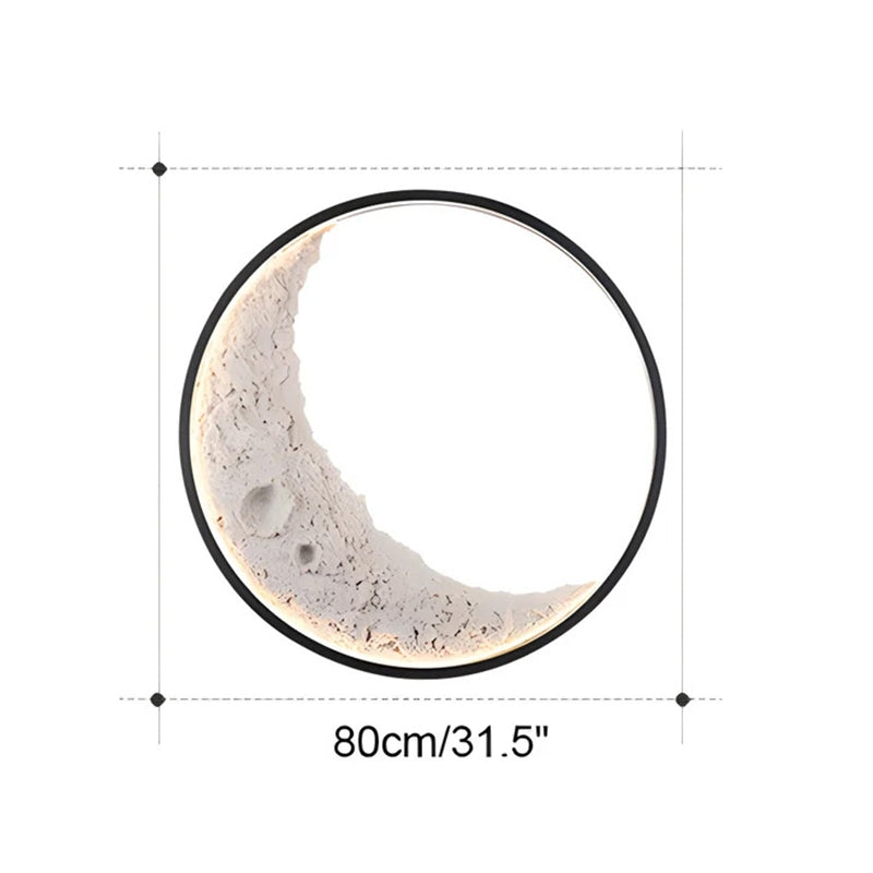 Crescent Moon Wall Sconce for Hallway | Desfino