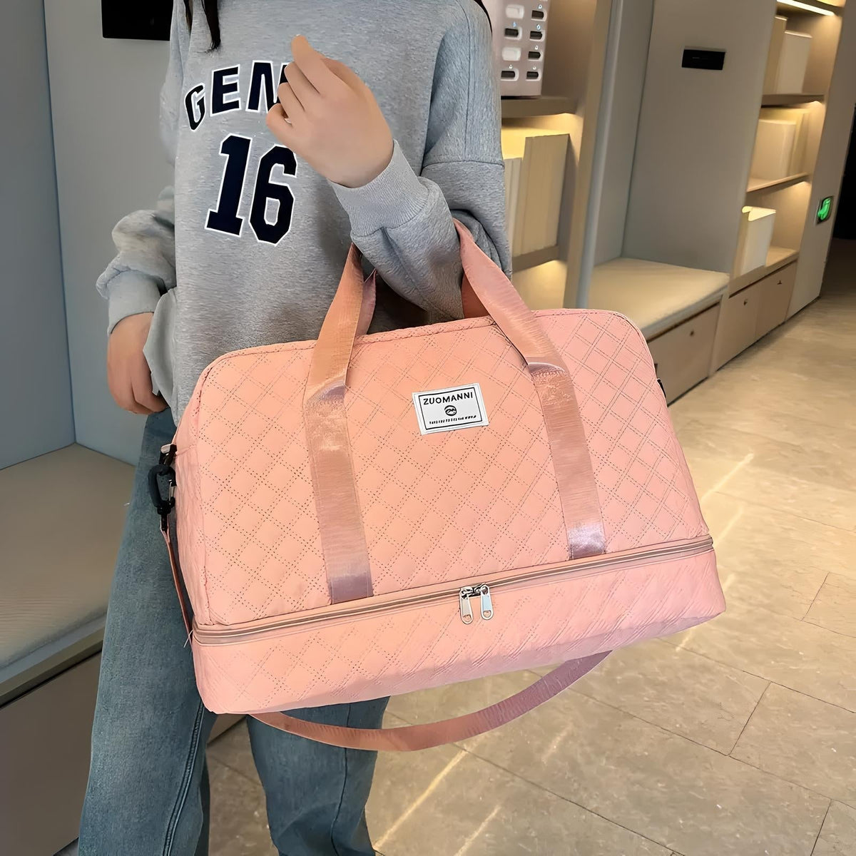 Borsa da viaggio Voyager — 40 L, resistente all'acqua e con più tasche - Desfino