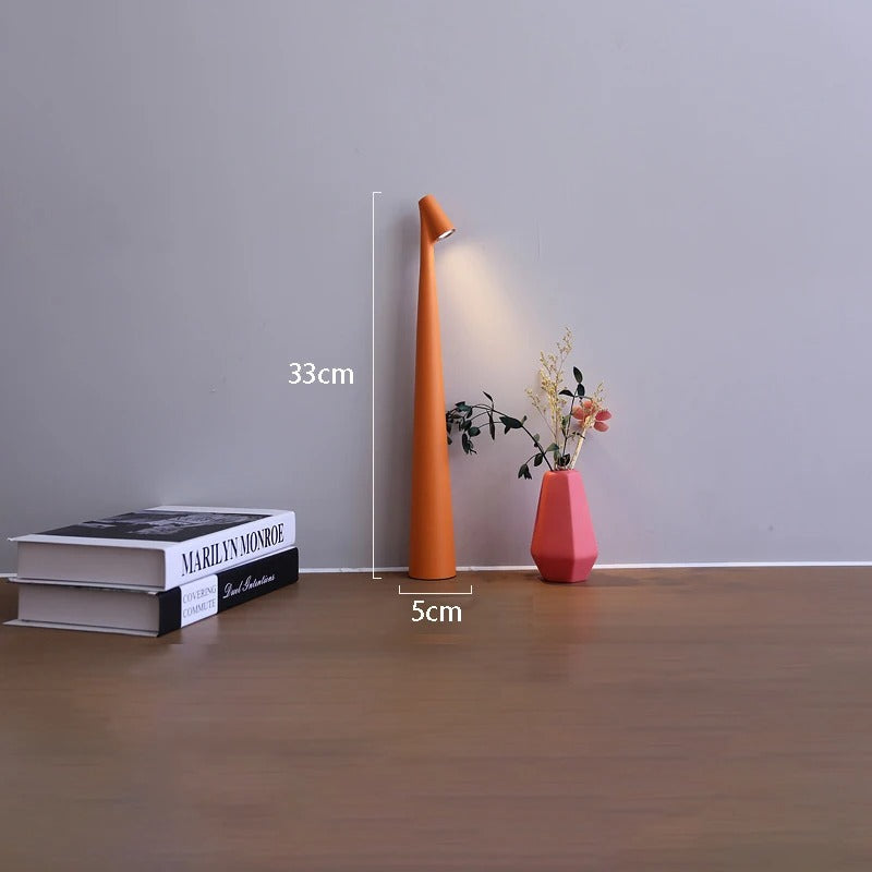 Lampada da tavolo LED ricaricabile Nordic — Luce d'accento senza fili - Desfino