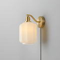 Henry Wandleuchte mit Stecker – B 15 x H 25 cm