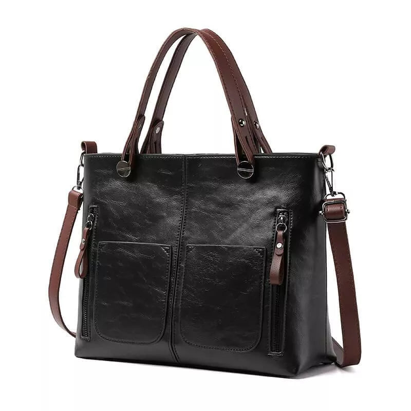 NordVine Handmade Vintage Shoulder Bag — Nordic Leather - Desfino