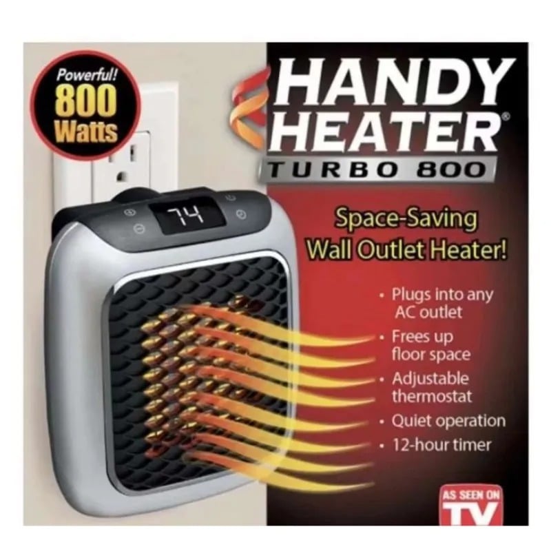 Φορητό κεραμικό αερόθερμο ThermaNook 800W | Desfino