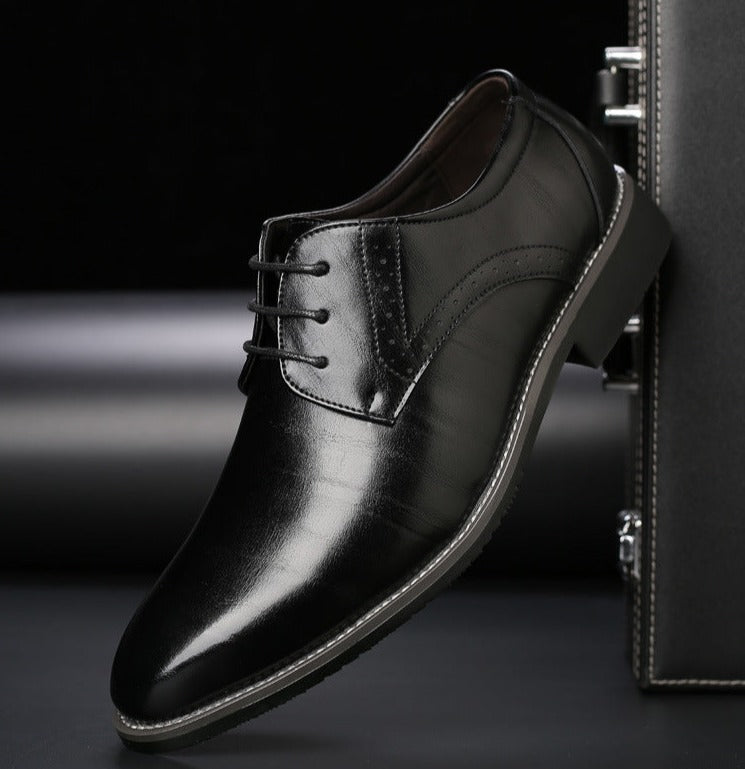 Sapatos clássicos de homem com atacadores AeroStride — Conforto durante todo o dia - Desfino