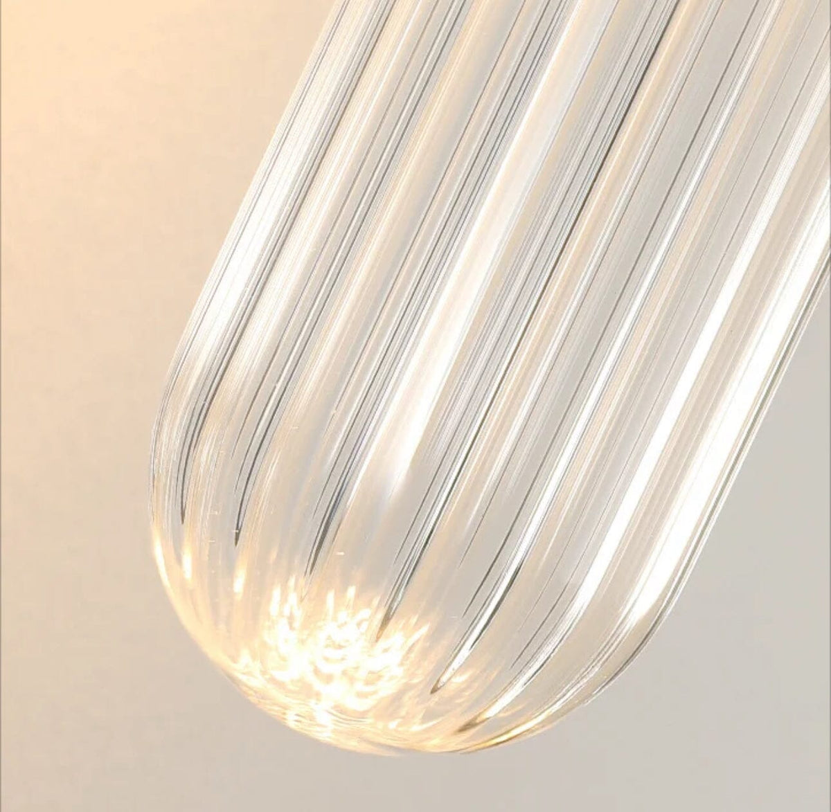Lampada a stelo in vetro Nova — lampada moderna nordica per la casa - Desfino