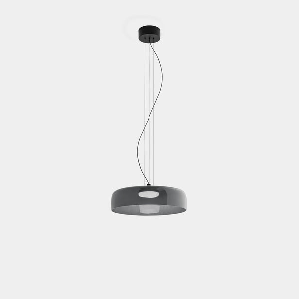 FjordLumen pendellampe i glas — varmt LED-lys, norsk håndværksdesign - Desfino
