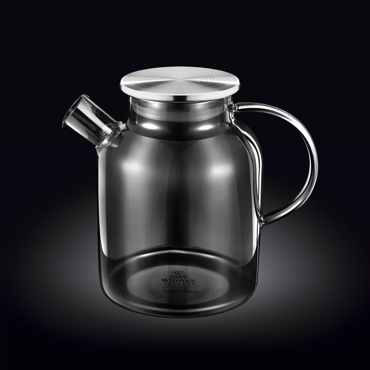 Wilmax-Thermoglastheekanne 54oz — Für Teeliebhaber, herdgeeignet | Desfino