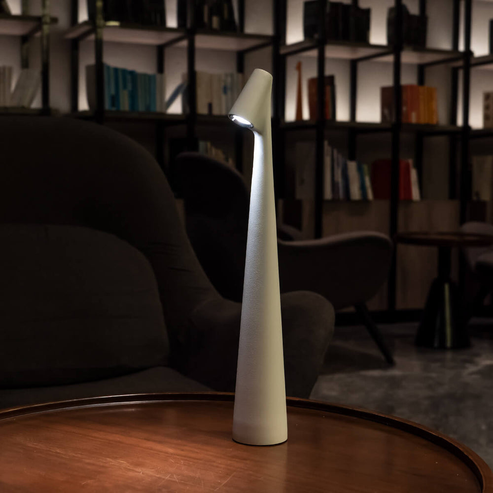 Lampada da tavolo LED ricaricabile Nordic — Luce d'accento senza fili - Desfino